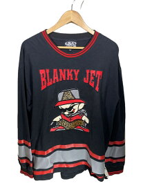 【中古】BLANKY JET/長袖Tシャツ/3/コットン/BLK【メンズウェア】