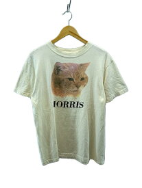 【中古】Tシャツ/コットン/クリーム/80s/MORRIS/アニマルTEE【メンズウェア】