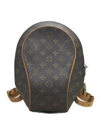 【中古】LOUIS VUITTON◆MI1918/エリプスサックアド_モノグラム_BRW/リュック/PVC/BRW【バッグ】