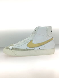 【中古】NIKE◆WMNS BLAZER MID 77(ブレーザーミッド)/23.5cm/WHT-BEG/CZ1055-109【シューズ】