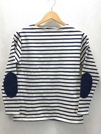 【中古】SAINT JAMES◆長袖カットソー/1/コットン/NVY/ボーダー【レディースウェア】