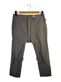 【中古】PHINGERIN◆ボトム/S/コットン/GRY/PD-201-BT-043【メンズウェア】