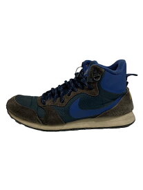 【中古】NIKE◆MD RUNNER 2 MID PREM/エムディーランナー2ミッドプレミアム/ネイビー/844864-440/【シューズ】