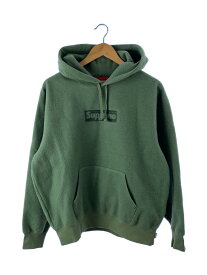 【中古】Supreme◆23SS Inside Out Box Logo Hooded Sweatshirt/パーカー/S/コットン/GRN【メンズウェア】