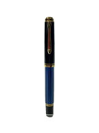 【中古】Pelikan◆文具/万年筆/スーベレーン M400/ブルーストライプ/青縞/14C-585 F【インテリア小物・日…