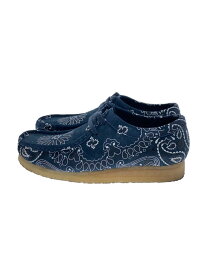 【中古】Clarks◆19SS/Bandana Wallabee/ブーツ/26.5cm/NVY/スウェード【シューズ】