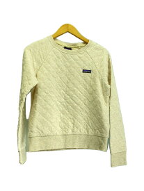 【中古】patagonia◆スウェット/XS/コットン/PNK/無地/25310FA19/Organic Cotton Quilt Crew【レディースウェア】