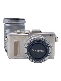 【中古】OLYMPUS◆ミラーレスデジタル一眼カメラ PEN E-PL8 EZダブルズームキット ホワイト オリンパス【カメラ】