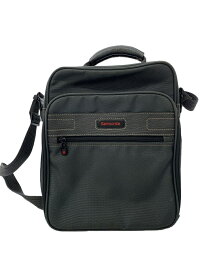 【中古】SAMSONITE◆ショルダーバッグ/--/GRN/無地【バッグ】