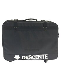 【中古】DESCENTE◆トラベルキャリー/--/BLK/無地【バッグ】