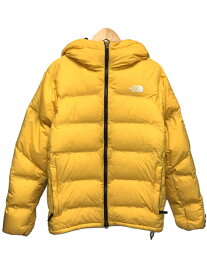 【中古】THE NORTH FACE◆ND91915/BELAYER PARKA_ビレイヤーパーカ/M/ナイロン/YLW/無地【メンズウェア】