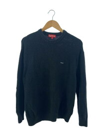 【中古】Supreme◆20AW/Textured Small Box Sweater/セーター(薄手)/M/コットン/ブラック/無地【メンズウェア】