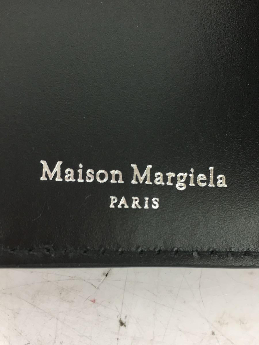 楽天市場】【中古】Maison Margiela◇3つ折り財布/レザー/BLK/無地