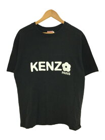 【中古】KENZO◆BOKE FLOWER2.0/Tシャツ/M/コットン/BLK/FD55TS4094SG【メンズウェア】