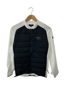 【中古】Callaway◆ダウンジャケット/M/ポリエステル/WHT/22215105【メンズウェア】