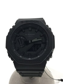 【中古】CASIO◆クォーツ腕時計・G-SHOCK/デジアナ/ラバー/BLK/BLK【服飾雑貨他】