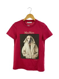 【中古】MAX MARA◆Tシャツ/XS/コットン/PNK/19460323【レディースウェア】