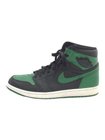 【中古】NIKE◆AIR JORDAN 1 RETRO HIGH OG/エアジョーダン 1 レトロ/グリーン/555088-030/【シューズ】