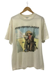 【中古】Tシャツ/L/コットン/WHT/無地/PURE PRAIRIE LEAGUE【メンズウェア】