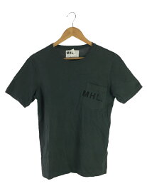 【中古】MHL.◆Tシャツ/M/コットン/GRY/無地/596-9166582【レディースウェア】