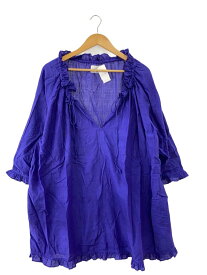 【中古】KHADI & CO◆長袖ブラウス/--/コットン/PUP/無地/23-050-450-0031-1-0//【レディースウェア】
