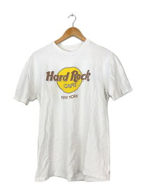 【中古】HARD ROCK◆HARD ROCK CAFE/Tシャツ/L/コットン/ホワイト/USA製【メンズウェア】