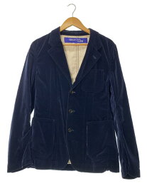 【中古】JUNYA WATANABE COMME des GARCONS MAN◆ジャケット/M/コットン/NVY/YG-J007/汚れ、タバコ臭有【メンズウェア】