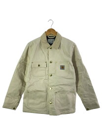 【中古】UK CARHARTT◆カバーオール/S/コットン/BEG/無地【メンズウェア】