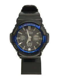 【中古】CASIO◆GAW-100B-1A2JF/ソーラー腕時計・G-SHOCK/リストウォッチ/ジーショック/ブラック【服飾雑貨他】