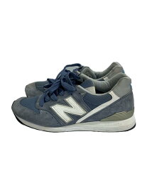 【中古】NEW BALANCE◆ローカットスニーカー/24.5cm/BLU/M996CHG【シューズ】