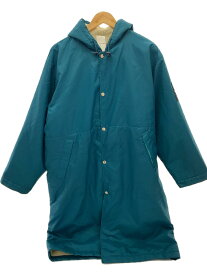 【中古】HELLY HANSEN◆90s/裏ボア/ベンチコート/M/ポリエステル/GRN【メンズウェア】