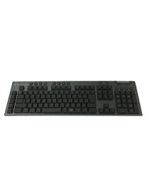 【中古】Logicool◆G913 LIGHTSPEED ワイヤレス Mechanical Gaming Keyboard-Linearブラック【パソコン】