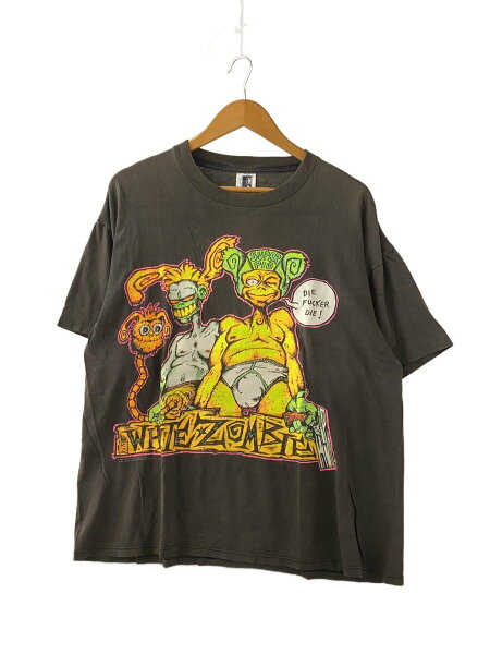 【中古】GEM(GREAT ENTERTAINMENT MERCHANDISE INC)◆90s/VT/オフィシャル/Band/WHITE ZOMBIE/FREAKAZOID SUPER PIG/XL/BLK//【メンズウェア】