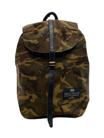 【中古】BAG’n’NOUN◆NAPSAC “CAMO” SPECIAL/リュック/コットン/BRW/カモフラ【バッグ】