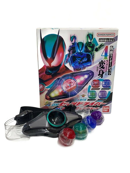 【中古】BANDAI◆ヒーロー│特撮/DXゼッツドライバー 4フォームチェンジセット//【ホビー】