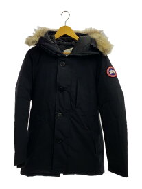 【中古】CANADA GOOSE◆ダウンジャケット/S/ポリエステル/BLK/無地/68F8490/JASPER PARKA JACKET【メンズウェア】