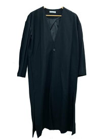 【中古】AMERICAN RAG CIE◆コート/1/ポリエステル/BLK/anj-m181-c0505//【メンズウェア】