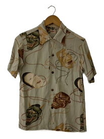 【中古】SUN SURF◆半袖シャツ/S/レーヨン/KHK/総柄/SS31609【メンズウェア】