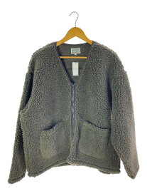 【中古】C.E(CAV EMPT)◆BOA FLEECE ZIP CARDIGAN/L/ポリエステル/KHK【メンズウェア】