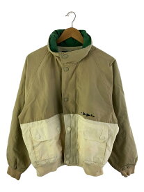 【中古】NAUTICA◆90s/襟、裾シミあり/ジャケット/M/コットン/BEG【メンズウェア】