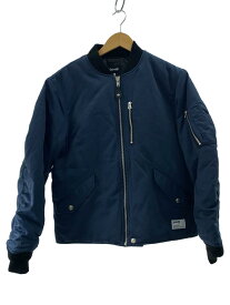 【中古】Schott◆NEW STYLE MA-1/M/コットン/NVY/無地/782-3252012/中綿【メンズウェア】