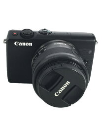 【中古】CANON◆デジタル一眼カメラ EOS M100 EF-M15-45 IS STM レンズキット [ブラック]【カメラ】