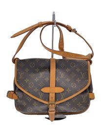 【中古】LOUIS VUITTON◆バッグ/--/BRW/総柄【バッグ】