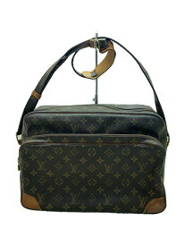 【中古】LOUIS VUITTON◆ナイル_モノグラム・キャンバス_BRW/PVC/BRW【バッグ】