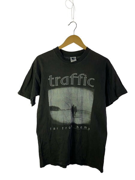 【中古】GEM(GREAT ENTERTAINMENT MERCHANDISE INC)◆90s/For From Home Tour of the world/Tシャツ/L/コットン/BLK【メンズウェア】