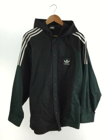 【中古】BALENCIAGA◆長袖シャツ/L/コットン/BLK/無地//【メンズウェア】