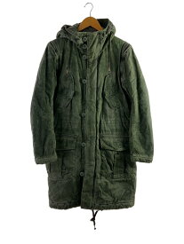 【中古】DIESEL◆モッズコート/S/コットン/KHK【メンズウェア】