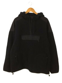 【中古】Supreme◆17AW/Polartec Half Zip Pullover Fleece/パーカー/XL/ポリエステル/NVY【メンズウェア】