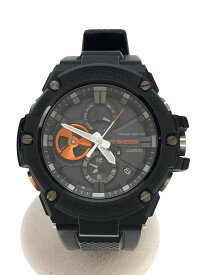 【中古】CASIO◆ソーラー腕時計_G-SHOCK/アナログ/ラバー/GRY/BLK/GST-B100B-1A4JF【服飾雑貨他】