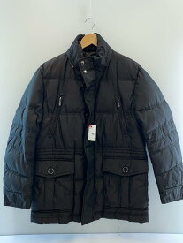 【中古】Aquascutum◆ダウンジャケット/L/ポリエステル/玉虫色/a9260350-87/ブラウン/フード欠品【メンズウェア】